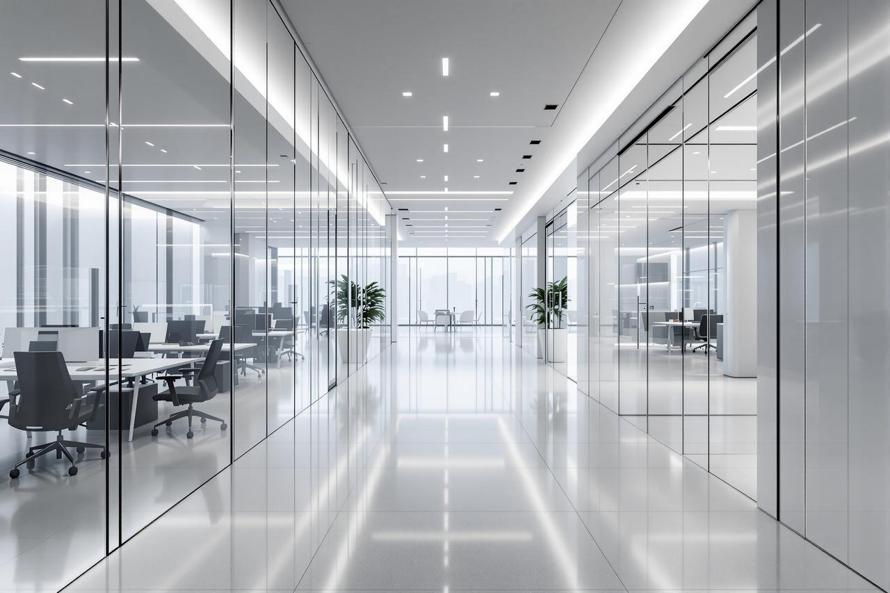 芒果视频CEO专访现代化办公室场景